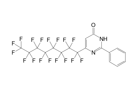 6-(Heptadecafluorooctyl)-2-phenylpyrimidin-4(3H)-one
