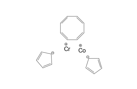 Chromium(I) cyclooctatetraene bis(cyclopenta-2,4-dien-1-ide)cobalt(I)