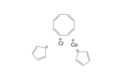 Chromium(I) cyclooctatetraene bis(cyclopenta-2,4-dien-1-ide)cobalt(I)