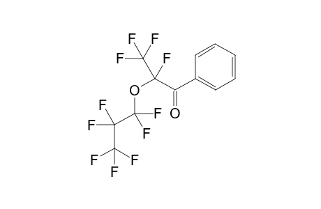 2,3,3,3-tetrafluoro-2-(1,1,2,2,3,3,3-heptafluoropropoxy)-1-phenyl-propan-1-one