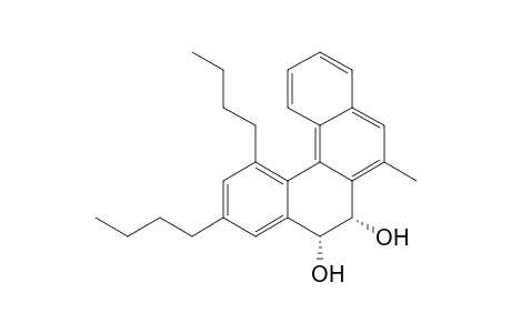 (+-)-cis-9,10-Dihydroxy-9,10-dihydro-1,3-dibutyl-7-methylbenzo[c]phenanthrene