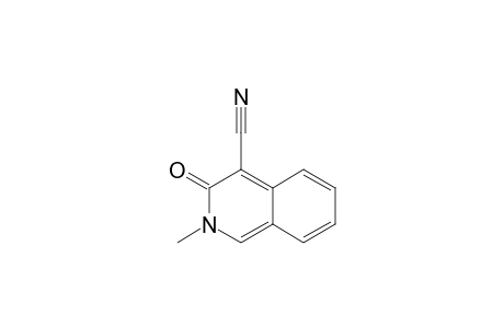 2-methyl-3-oxidanylidene-isoquinoline-4-carbonitrile