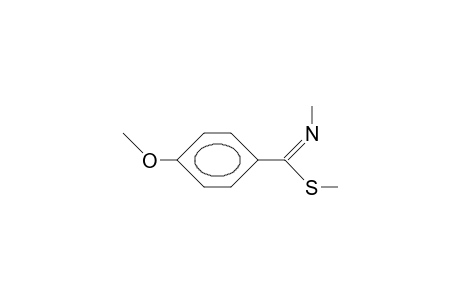 Methyl N-methyl-4'-methoxy-thiobenzimidate