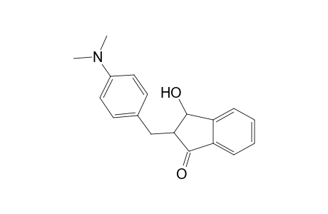 1H-inden-1-one, 2-[[4-(dimethylamino)phenyl]methyl]-2,3-dihydro-3-hydroxy-