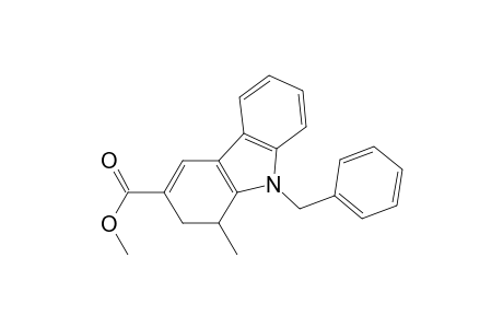9H-Carbazole-3-carboxylic acid, 1,2-dihydro-1-methyl-9-(phenylmethyl)-, methyl ester