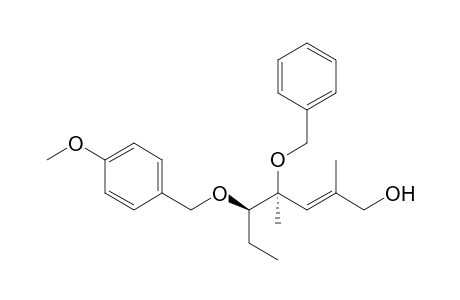 (2E,4S,5R)-4-Benzyloxy-2,4-dimethyl-5-(4-methoxybenzyloxy)hept-2-en-1-ol