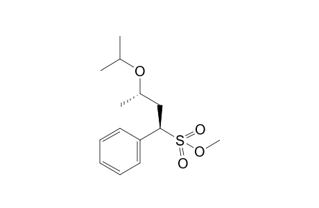 (1R,3S)-Methyl 3-isopropoxy-1-phenyl-butane-1-sulfonate