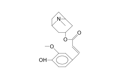 Tropanol ferulate