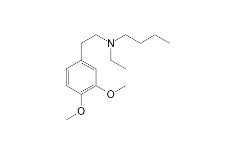 N,N-Ethyl-butyl-3,4-dimethoxyphenethylamine