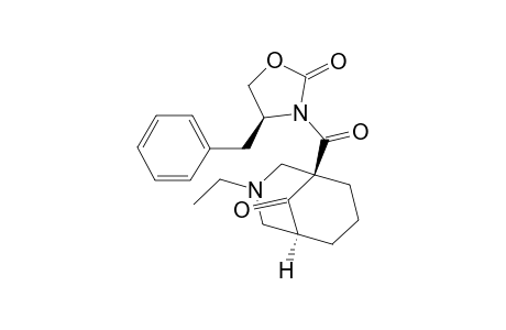 (1'R,5'S,4S)-3-(3'-Ethyl-9'-oxo-3'-azabicyclo[3.3.1]nonane-1'-carbonyl)-4-benzyloxazolidin-2-one