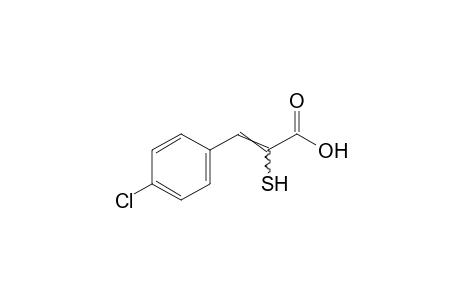 p-CHLORO-alpha-MERCAPTOCINNAMIC ACID