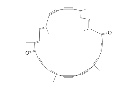 2,4,10,12,15,17,23,25-Cyclohexacosaoctaene-6,8,19,21-tetrayne-1,14-dione, 2,5,10,13,18,23-hexamethyl-, (E,E,E,E,Z,Z,Z,Z)-