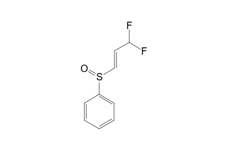 (1E)-3,3-DIFLUORO-1-PHENYLSULFINYLPROP-1-ENE