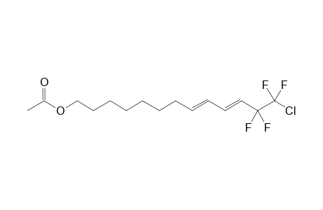13-Acetoxy-1-chloro-1,1,2,2-tetrafluorotrideca-3E,5E-diene