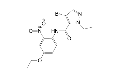 4-bromo-N-(4-ethoxy-2-nitrophenyl)-1-ethyl-1H-pyrazole-5-carboxamide