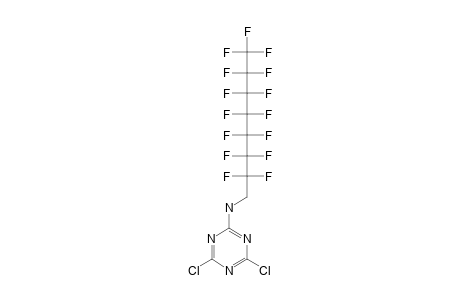 N-(2,2,3,3,4,4,5,5,6,6,7,7,8,8,8-PENTADECAFLUOROOCTYL)-4,6-DICHLORO-1,3,5-TRIAZIN-2-AMINE