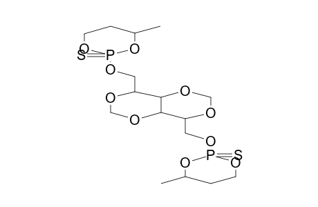 5,10-BIS(2-THIOXO-4-METHYL-1,3,2-DIOXAPHOSPHORINAN-2-YLOXYMETHYL)-2,4,7,9-TETRAOXABICYCLO[4.4.0]DECANE