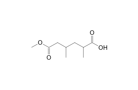 6-Methoxy-2,4-dimethyl-6-oxohexanoic acid