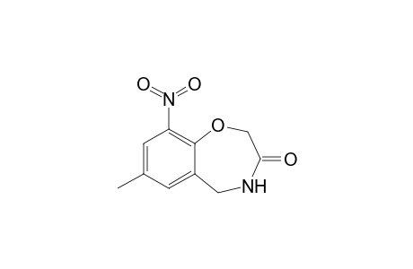 1,4-Benzoxazepin-3(2H)-one, 4,5-dihydro-7-methyl-9-nitro-