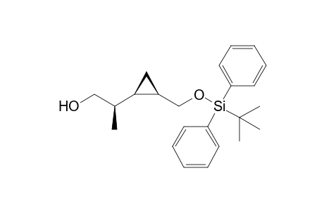 (2R)-2-((1R,2R)-2-{[(tert-Butyldiphenylsilyl)oxy]methyl}cyclopropyl)propan-1-ol