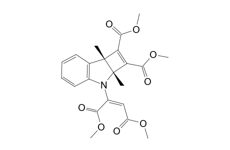 DIMETHYL-2'-[6,7-BIS-(METHOXYCARBONYL)-1,5-DIMETHYL-3,4-BENZO-2-AZABICYClO-[3.2.0]-HEPTA-3,6-DIEN-2-YL]-MALEATE