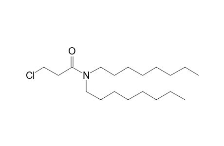 Propanamide, N,N-dioctyl-3-chloro-