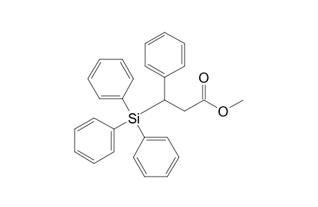 3-Phenyl-3-triphenylsilyl-propionic acid methyl ester