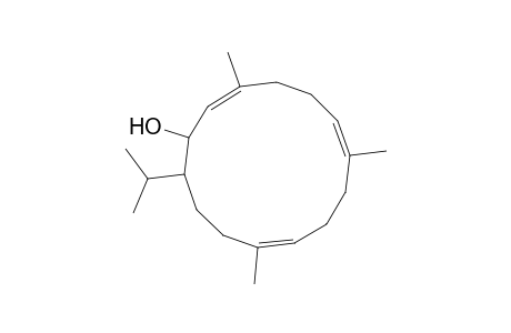 2,6,10-Cyclotetradecatrien-1-ol, 3,7,11-trimethyl-14-(1-methylethyl)-