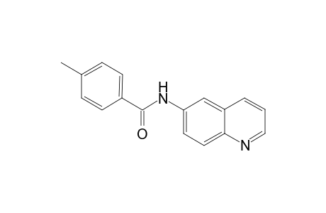 4-Methyl-N-(6-quinolinyl)benzamide