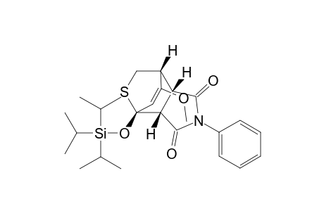 (1R*,4R*,5S*,6R*)-8-Methoxy-N-phenyl-1-triisopropylsilyloxy-2-thiabicyclo[2.2.2]oct-7-ene-5,6-dicarboxylic Acid Imide