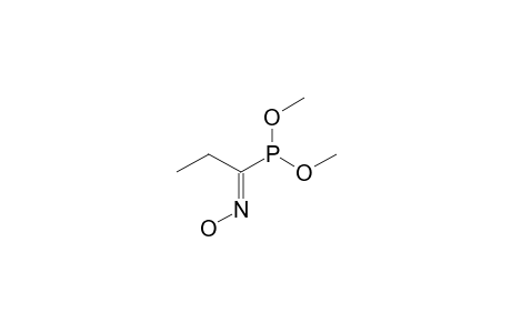 (E)-DIMETHYL-(1-HYDROXYIMINOPROPYL)-PHOSPHONATE