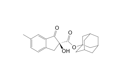 (S)-(3R,5R,7R)-adamantan-1-yl 2-hydroxy-6-methyl-1-oxo-2,3-dihydro-1H-indene-2-carboxylate