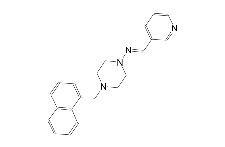 1-piperazinamine, 4-(1-naphthalenylmethyl)-N-[(E)-3-pyridinylmethylidene]-