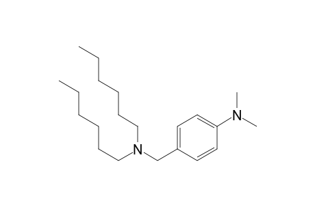 Benzenemethanamine, 4-(dimethylamino)-N,N-dihexyl-