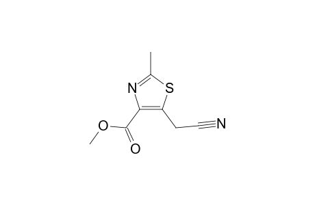 2-Methyl-4-(methoxycarbonyl)thiazole-5-acetonitrile