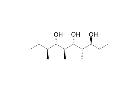 (3SR,4SR,5RS,6SR,7SR,8SR)-4,6,8-Trimethyldecan-3,5,7-triol