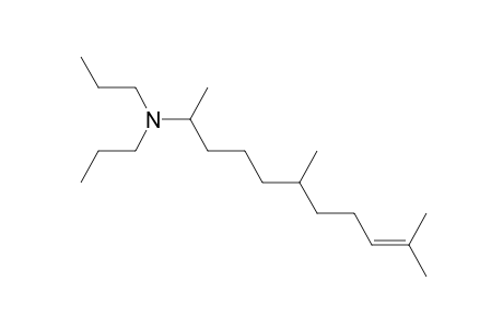 N,N-DIPROPYL-1,5,9-TRIMETHYL-8-DECENYLAMINE