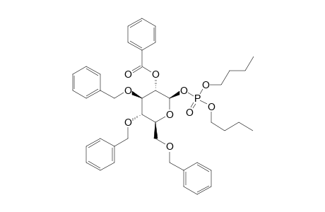 DIBUTYL-(2-O-BENZOYL-3,4,6-TRI-O-BENZYL-BETA-D-GLUCOPYRANOSYL)-PHOSPHATE