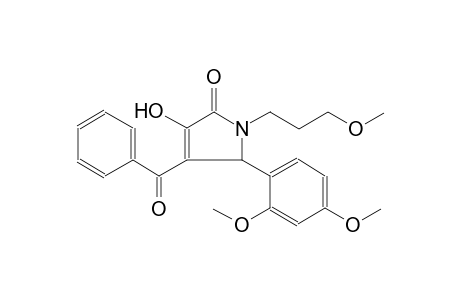4-Benzoyl-5-(2,4-dimethoxy-phenyl)-3-hydroxy-1-(3-methoxy-propyl)-1,5-dihydro-pyrrol-2-one
