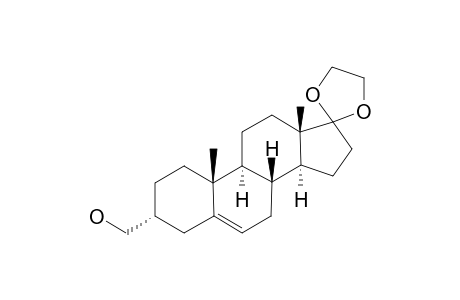 3-ALPHA-HYDROXYMETHYL-17-(1',2'-DIOXYETHYL)-ANDROST-5-ENE