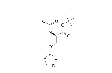 O-(5-ISOXAZOLYL)-N-TERT.-BUTYLOXYCARBONYL-L-SERINE-TERT.-BUTYLESTER