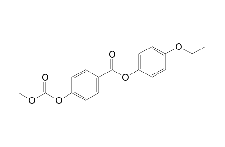 p-hydroxybenzoic acid, p-ethoxyphenyl ester, methyl carbonate