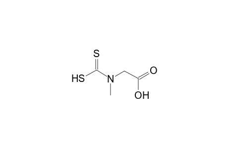 [Methyl(sulfanylcarbothioyl)amino]acetic acid
