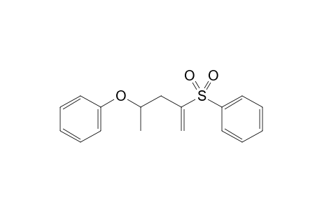 ((4-Phenoxypent-1-en-2-yl)sulfonyl)benzene