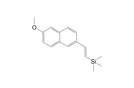 6-Methoxy-2-[(2-(trimethylsilyl)ethenyl]naphthalene