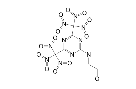 2-(2-HYDROXYETHYL)-4,6-BIS-(TRINITROMETHYL)-1,3,5-TRIAZINE