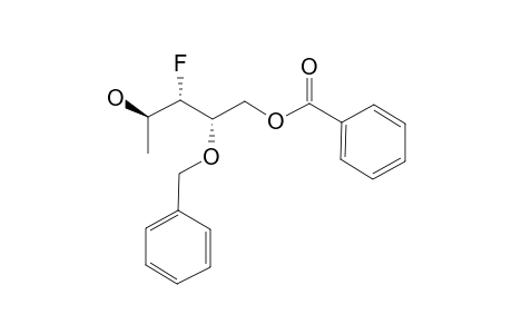3-DEOXY-3-FLUORO-4-O-BENZYL-5-O-BENZOYL-D-XYLITOL