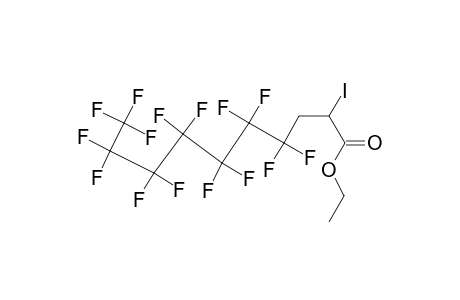 4,4,5,5,6,6,7,7,8,8,9,9,10,10,10-pentadecafluoro-2-iodo-capric acid ethyl ester