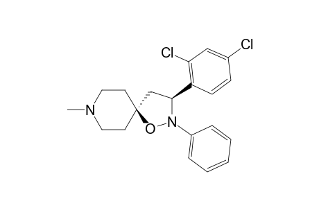2-PHENYL-3-(2,4-DICHLOROPHENYL)-8-METHYL-1-OXA-2,8-DIAZASPIRO-[4,5]-DECANE
