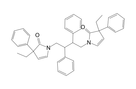 1,1'-(2,3-Diphenylbutane-1,4-diyl)bis(3-ethyl-3-phenyl-1H-pyrrol-2(3H)-one)